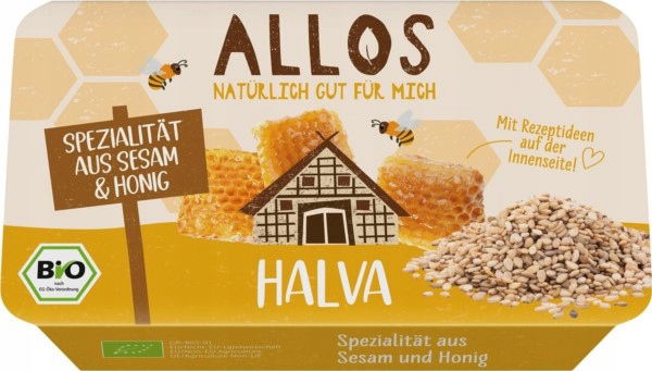 Allos Chalva medová Bio 75 g