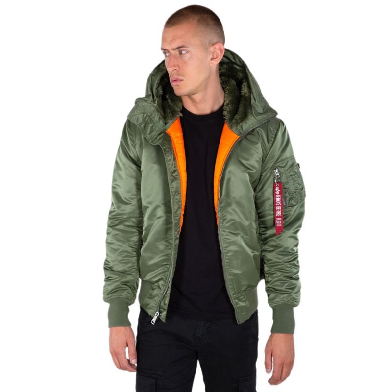 Alpha Industries MA-1 Hooded 158104-01 S
