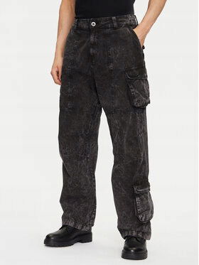 alpha industries Pánske džínsy Alpha INDUSTRIES-156212 03 Black Čierna