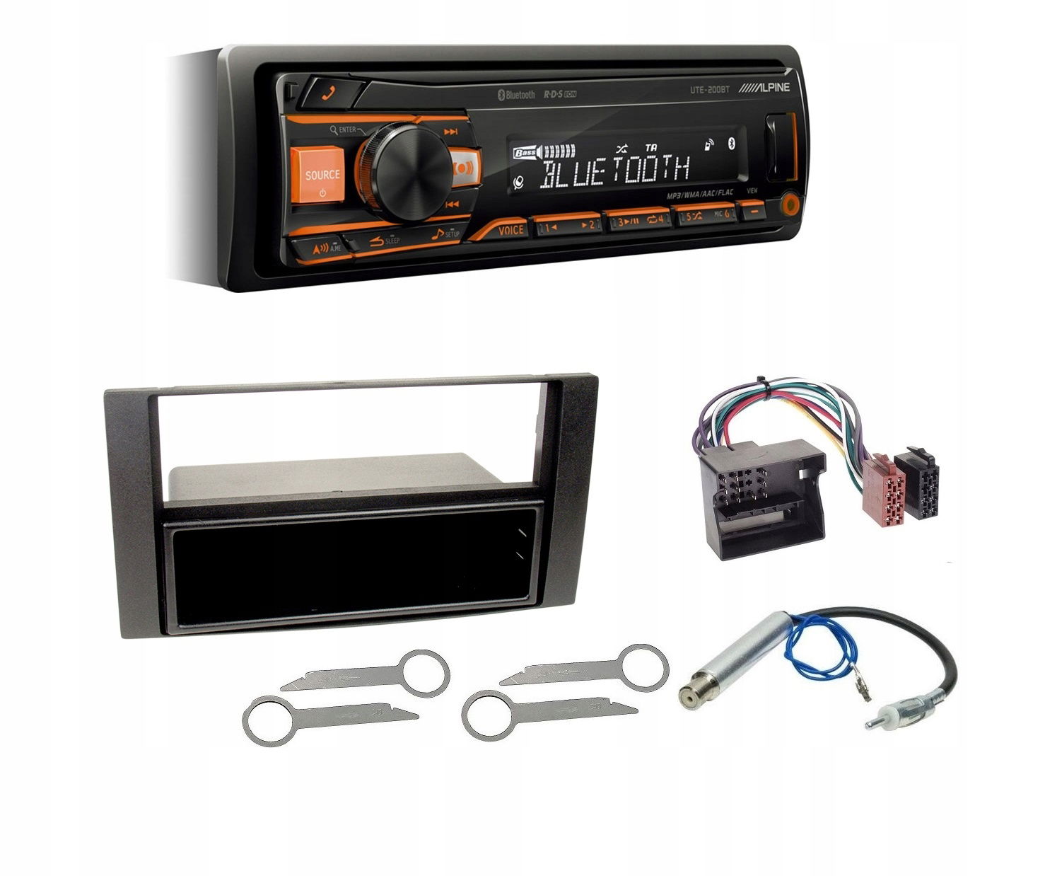 Alpine UTE-200BT Autorádio Bluetooth Usb Ford C-max