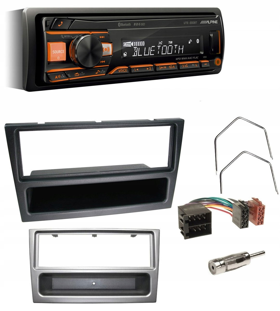 Alpine UTE-200BT Rádio Bluetooth Opel Corsa C