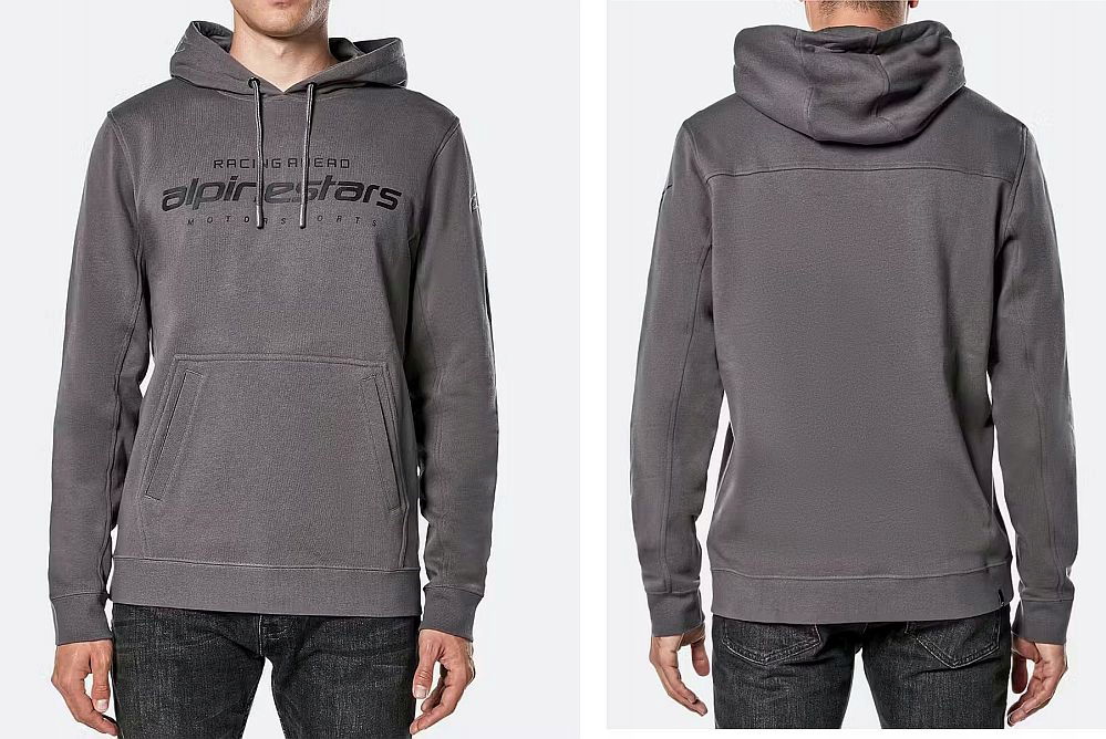 Alpinestars mikina Set hoodie šedá veľ. XL