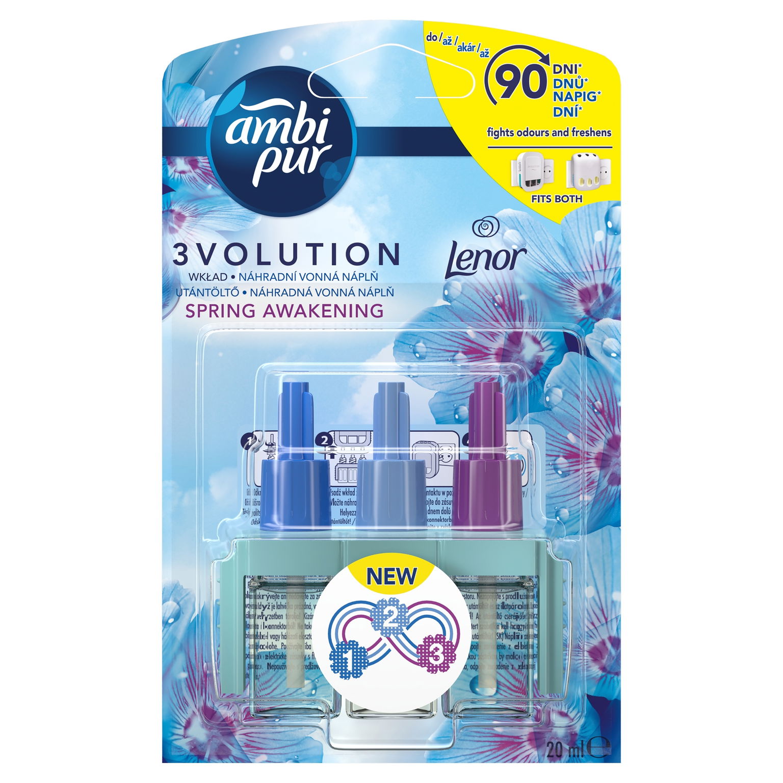 Ambi Pur 3 Volution Spring Awakening elektrický osviežovač vzduchu 20 ml