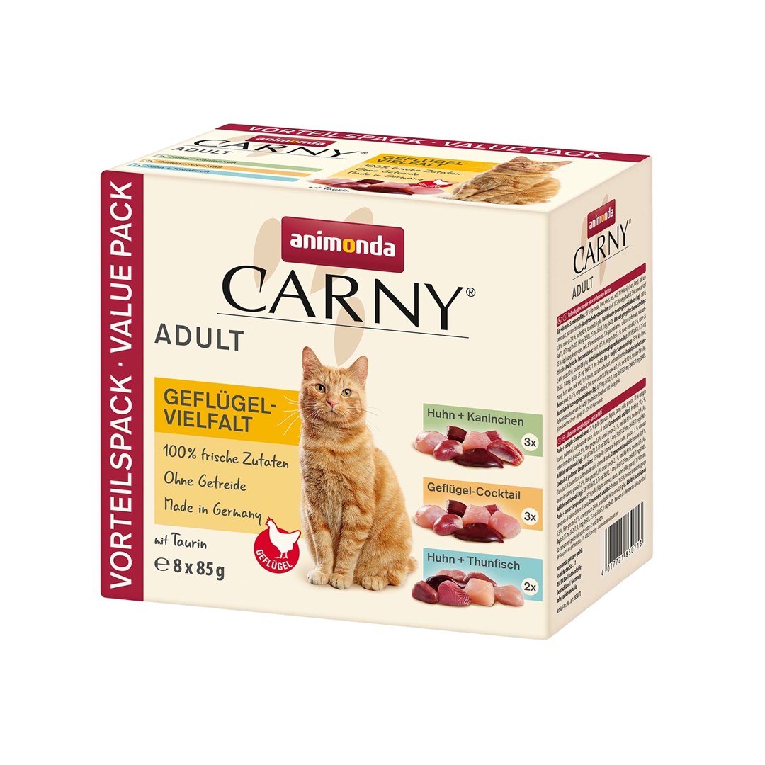 Animonda Carny velfaltová hydina mix kusov 8x85g