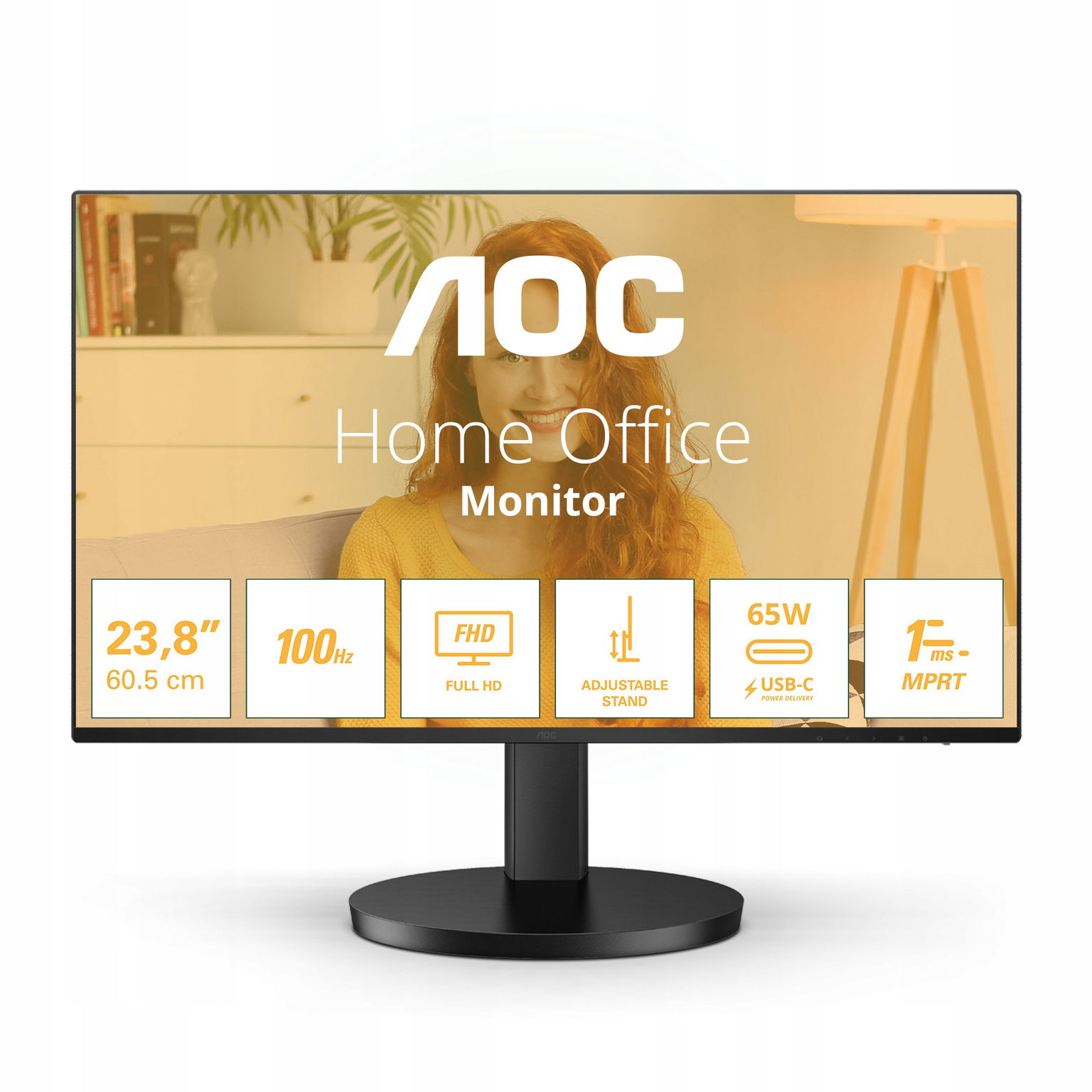 Aoc B3 27B3CF2 Led display 68,6 cm (27") 1920 x 1080 px Full Hd čierny