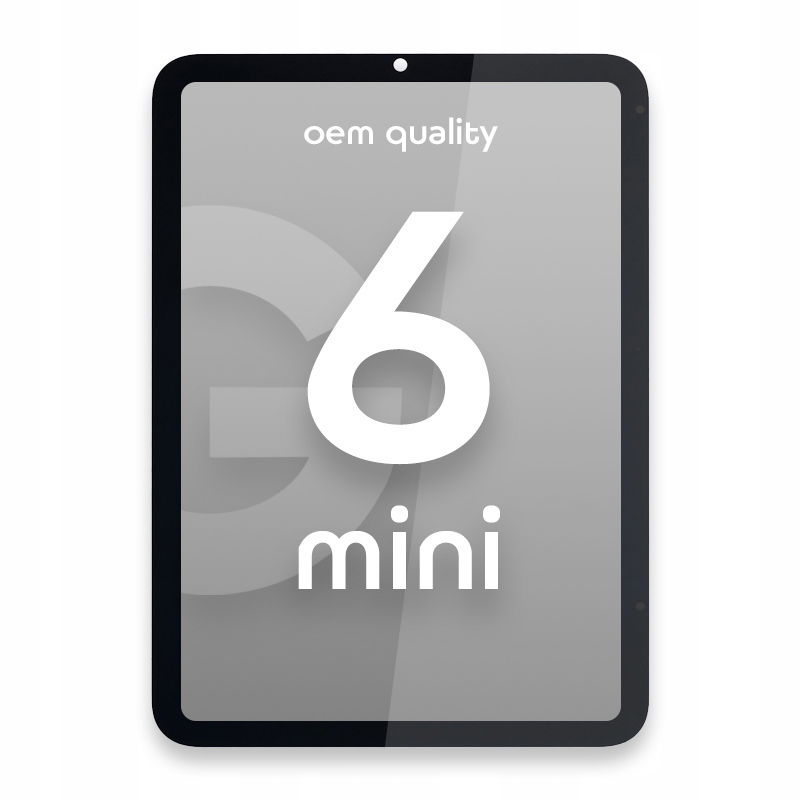 Apple iPad Mini 6 LCD Display Touchscreen Black