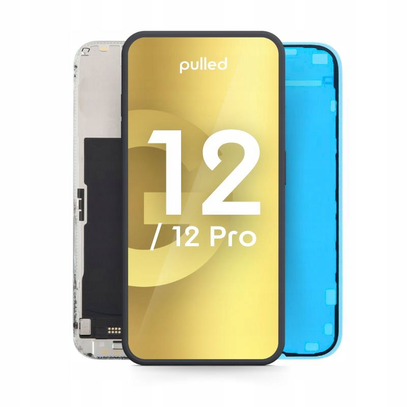 Apple iPhone 12/iPhone 12 Pre LCD Display Touchscreen Pulled Black