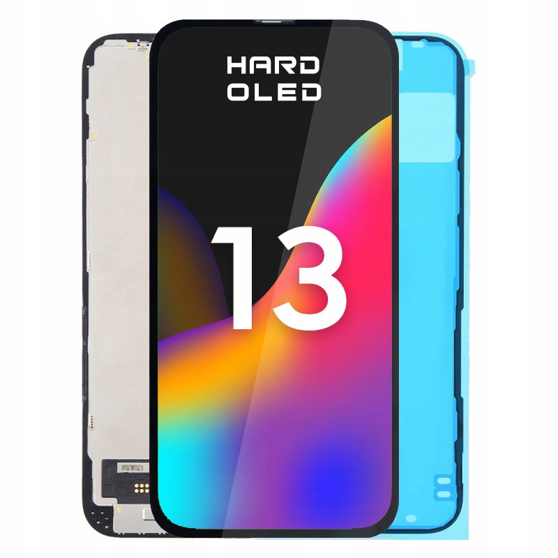 Apple iPhone 13 LCD Display Touchscreen Reparty Hard Oled Black