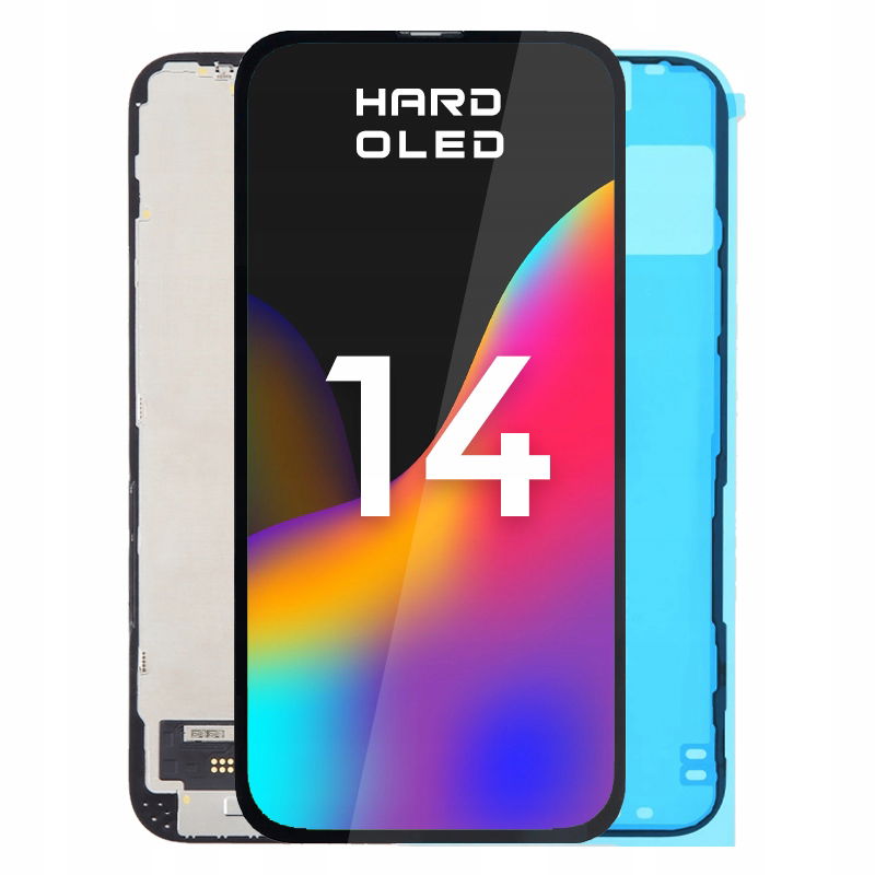 Apple iPhone 14 LCD Display Touchscreen Reparty Hard Oled Black
