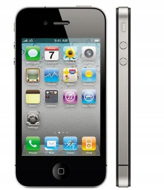 Apple Iphone 4 512 MB/8 Gb Čierny, Úplne Nový
