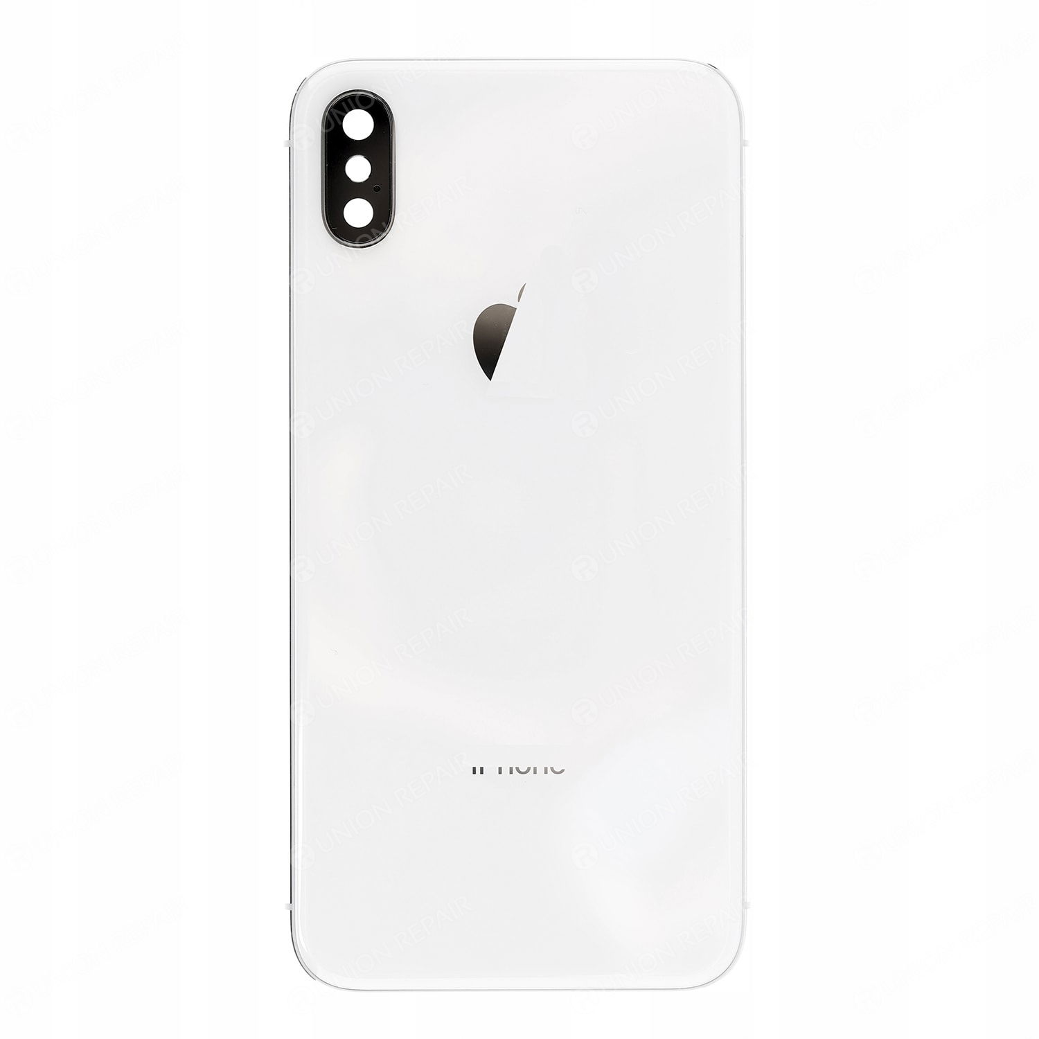 Apple iPhone X Backcover With Small Parts Silver