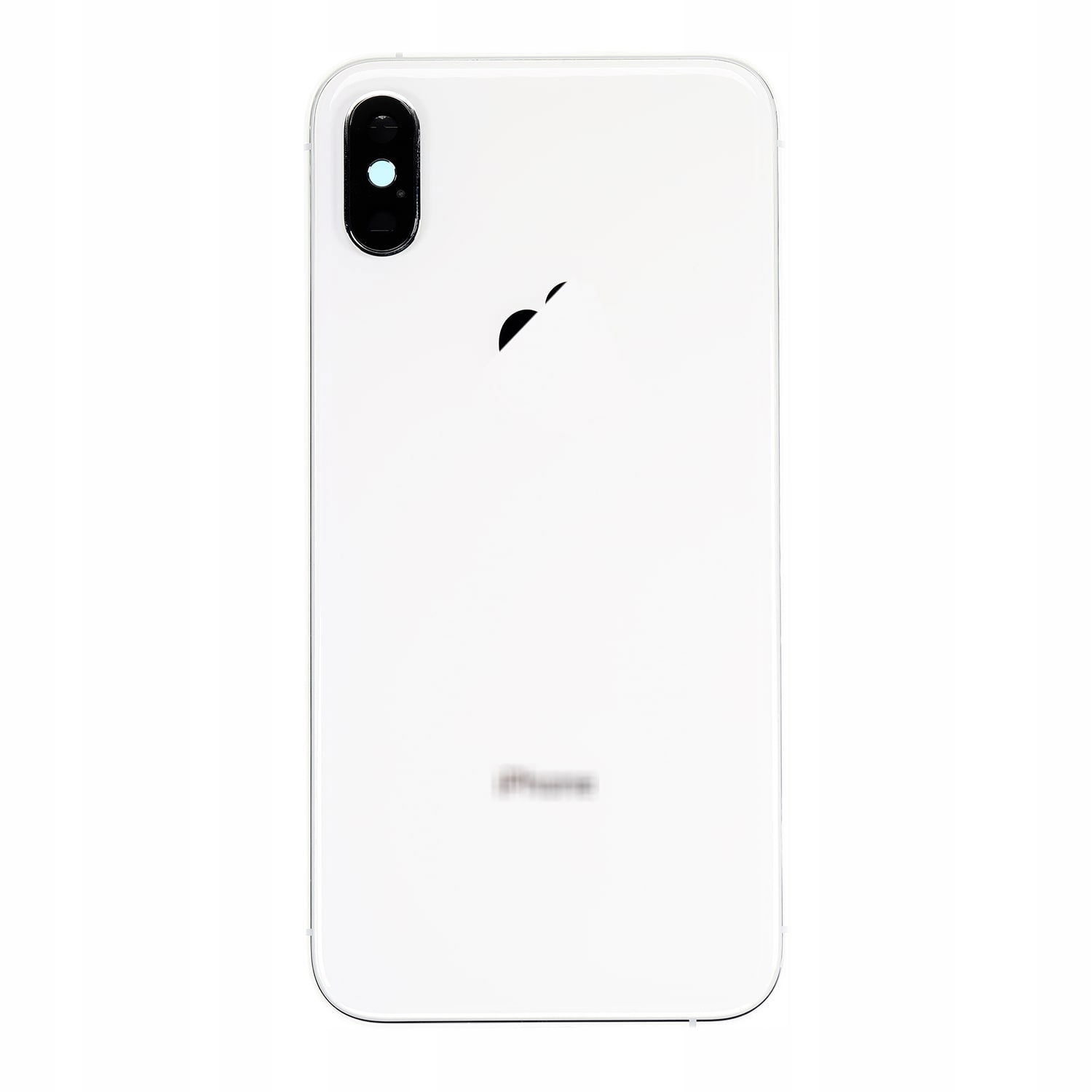 Apple iPhone Xs Backcover S malými časťami Silver