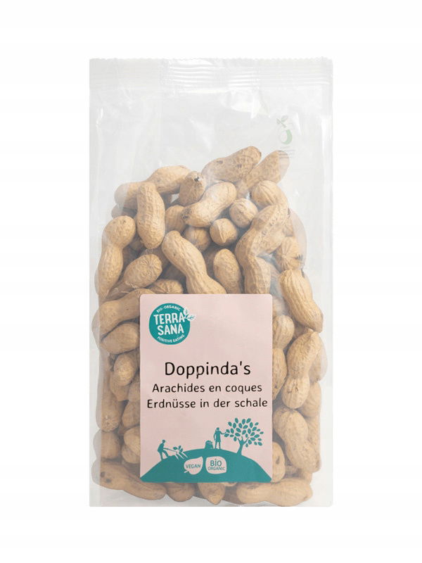 Arašídy pražené v bio škrupinách 330 g