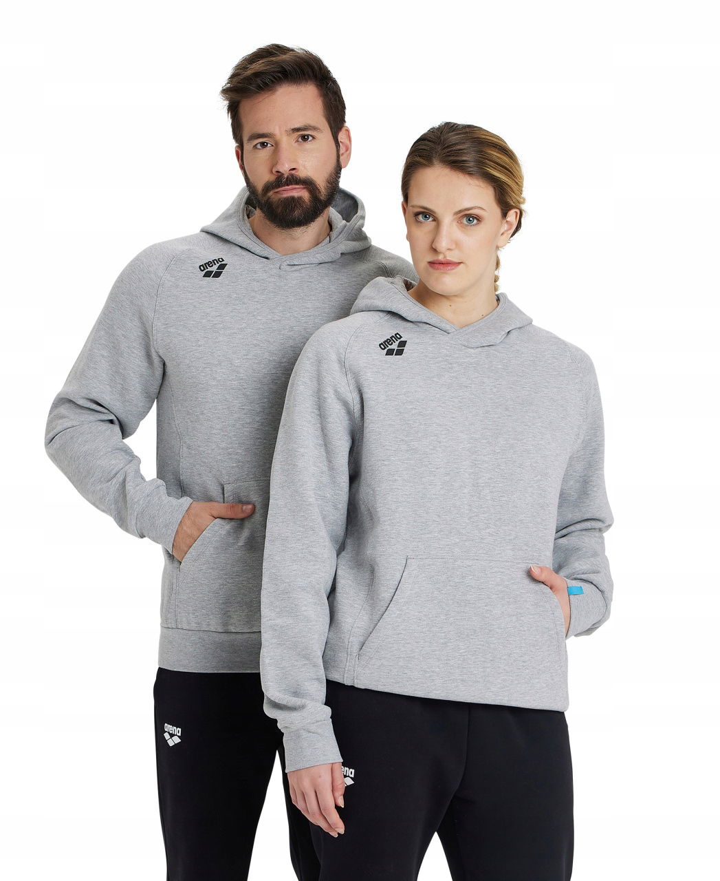 Arena Team Hooded Sweat Panel Siva M