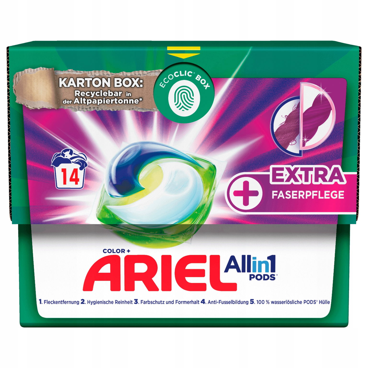 Ariel Extra kapsule z Nemecka
