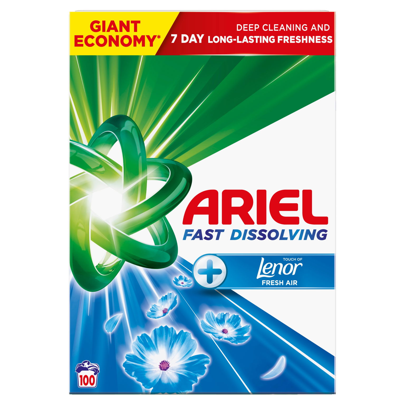 Ariel prací prášok 5,5kg 100PD