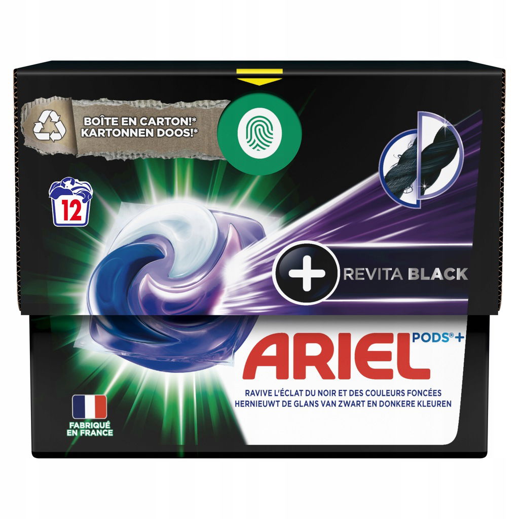 Ariel Revita Black 12ks 3v1 kapsule na pranie