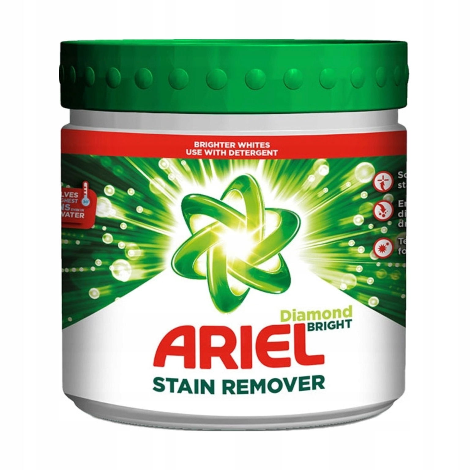 Ariel Stain Remover Diamond Bright odstraňovač škvŕn na biele tkaniny 500 g