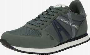 Armani Exchange XUX017 Pánske Zelené Tenisky 40 J