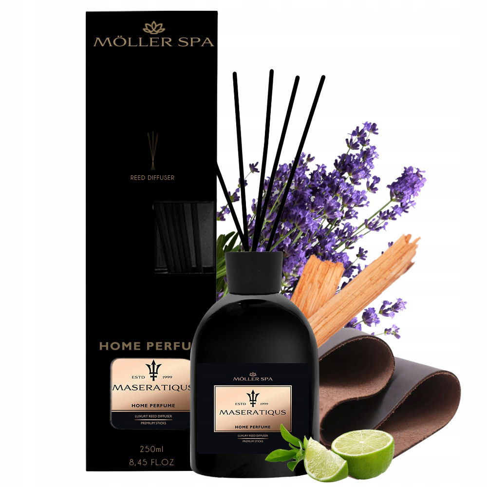 Aróma difuzér Maserati 250 ml Tyčinky Luxusná vôňa do domácnosti