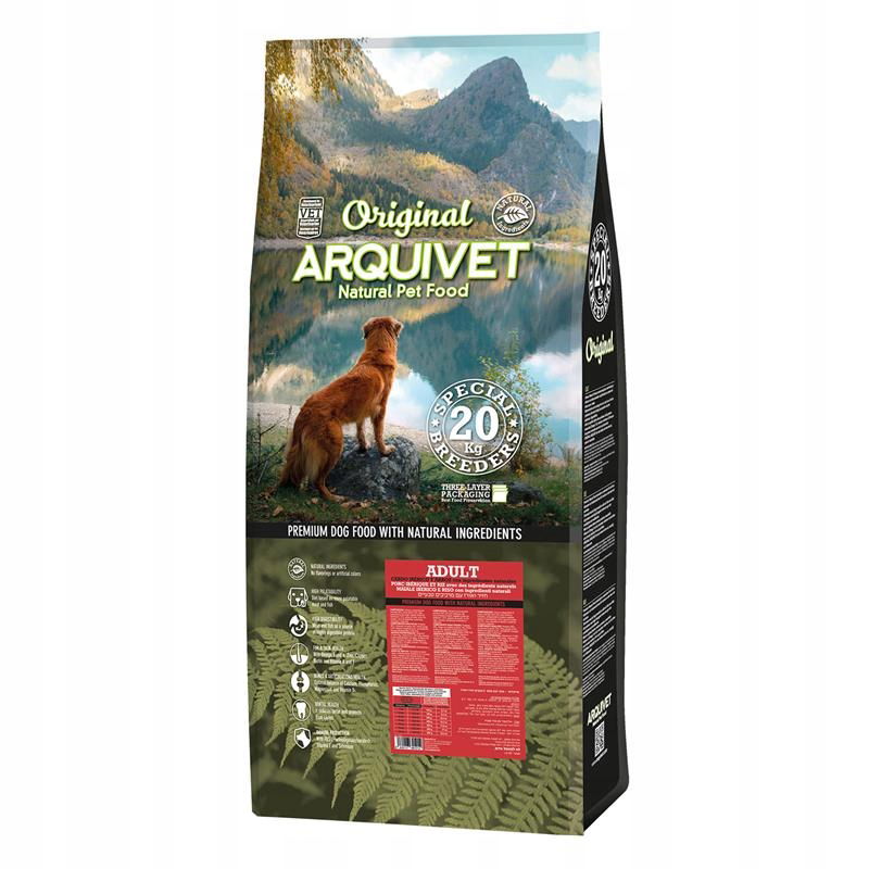 Arquivet Original – suché krmivo pre psov s iberským bravčovým mäsom 20 kg