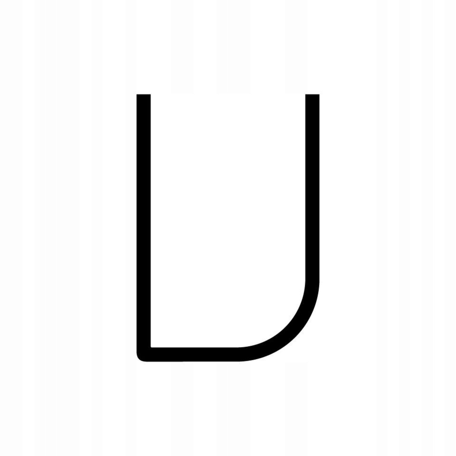 Artemide abeceda svetla veľké písmo U 1201U00A