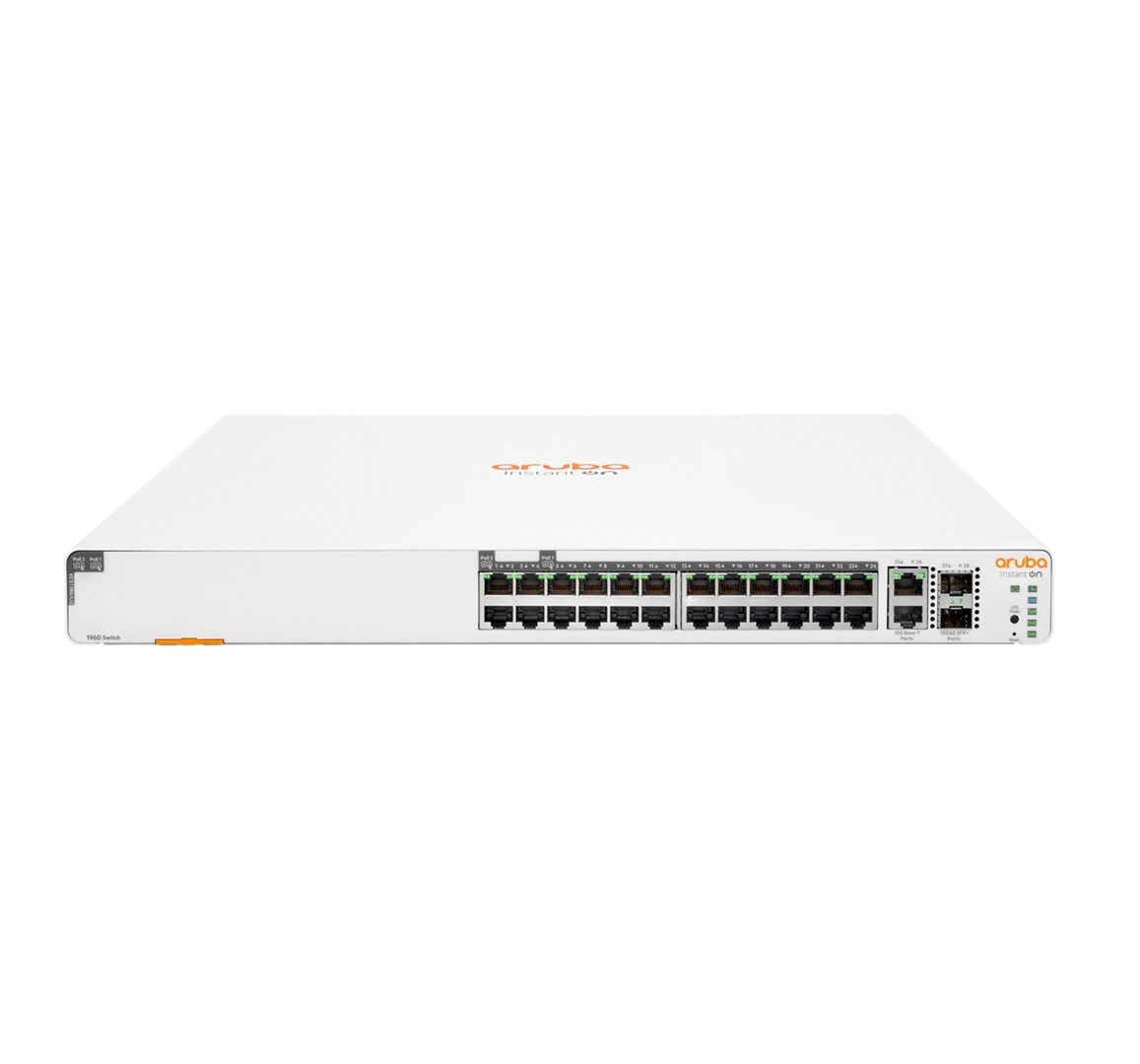 Aruba Instant On 1960 24G 20p Class4 4p Class6 PoE 2XGT 2SFP+ 370W Riadi
