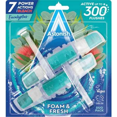 Astonish Foam Fresh Eucalyptus Wc záves 2x40 g