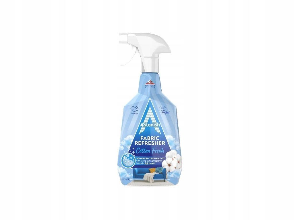 Astonish Osviežovač textilu s vôňou Cotton Fresh 750ml