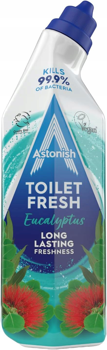 Astonish Toilet Fresh Eukalyptový toaletný gél 750 ml