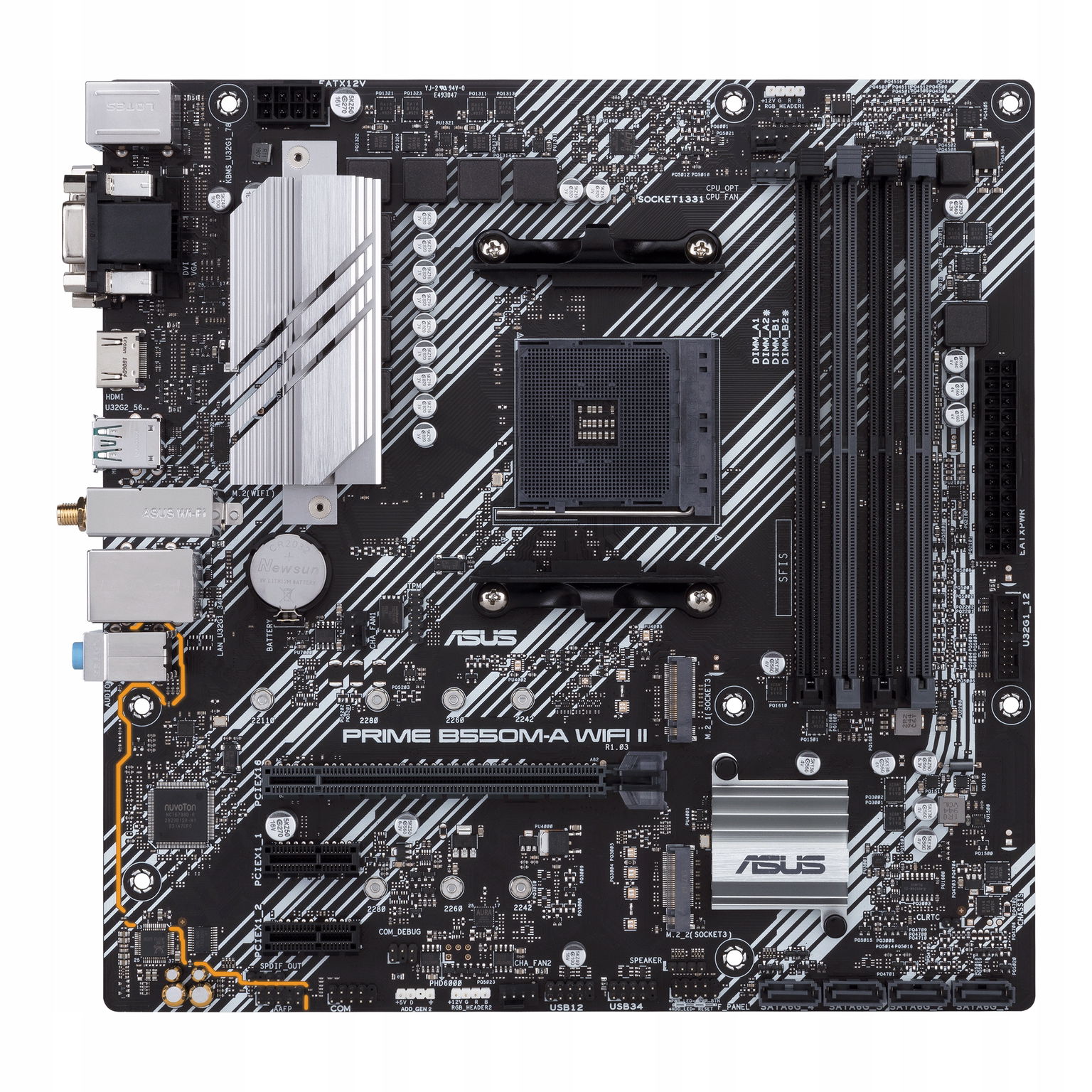 Asus Prime B550M-A Wifi II Amd B550 Socket AM4 micro Atx