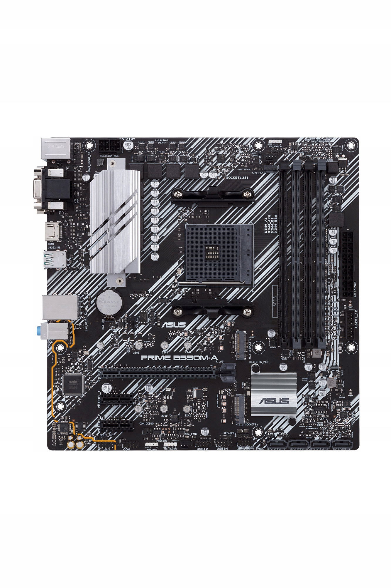 Asus Prime B550M-A/CSM Amd B550 Socket AM4 micro Atx
