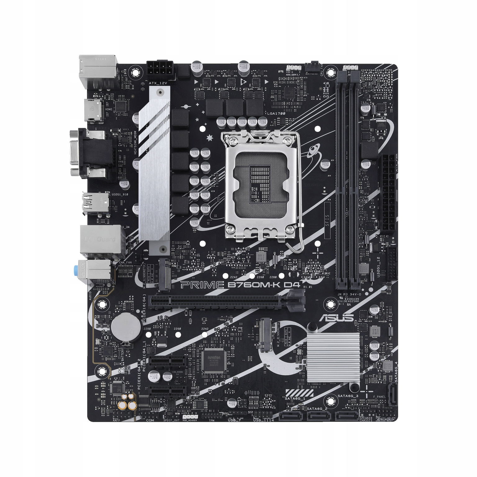 Asus Prime B760M-K D4 Intel B760 Lga 1700 micro Atx