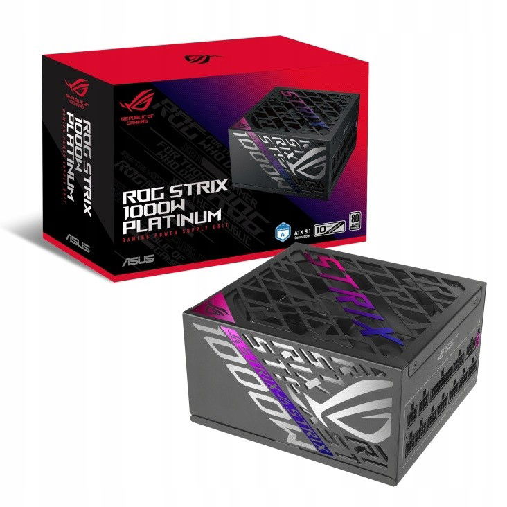 Asus Rog Strix 1000W 80Plus Platinum Napájací zdroj Atx 3.1