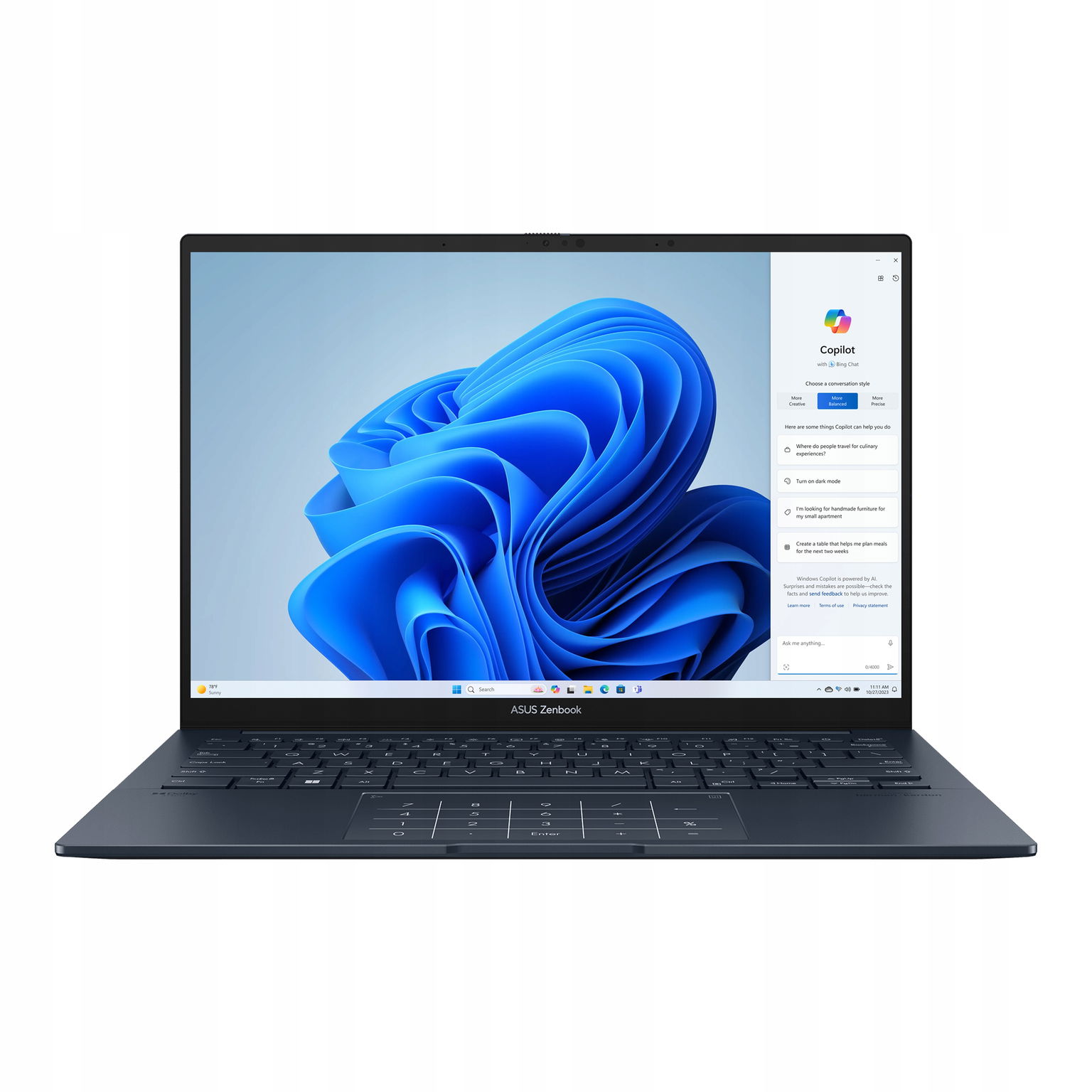Asus ZenBook 14 Oled UX3405CA Intel Core Ultra 5 225H 16GB 2TB Win11 Home