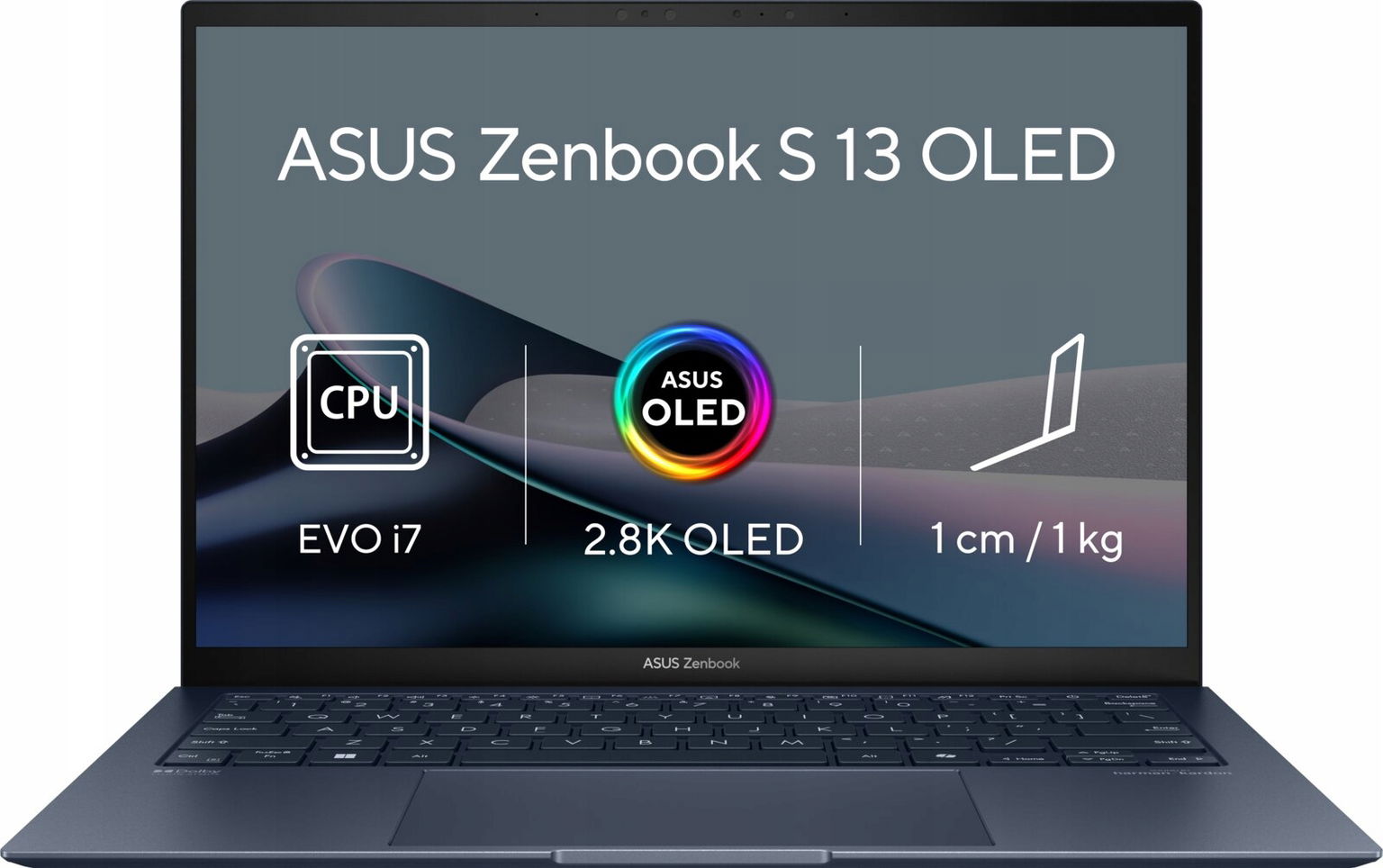 Asus Zenbook S 13 Oled (UX5304), modrá