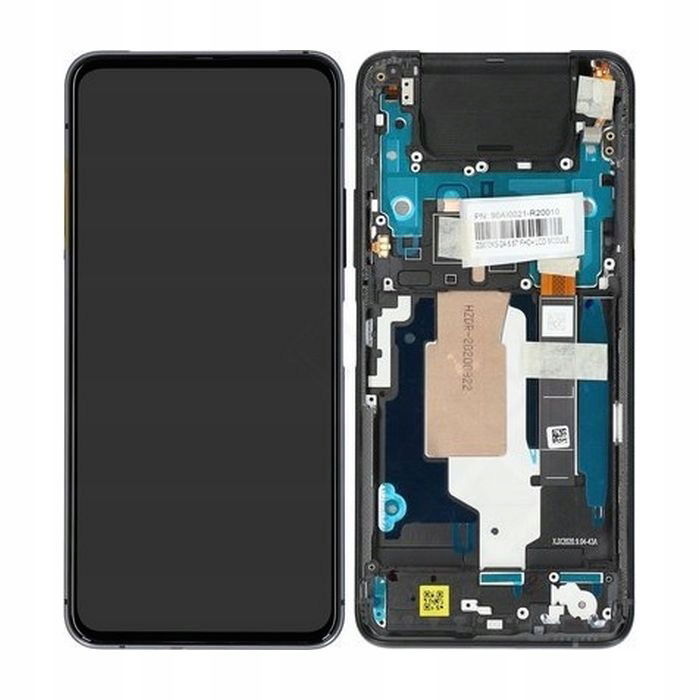 Asus Zenfone 7/Zenfone 7 Pre LCD Display Touchscreen Frame Black