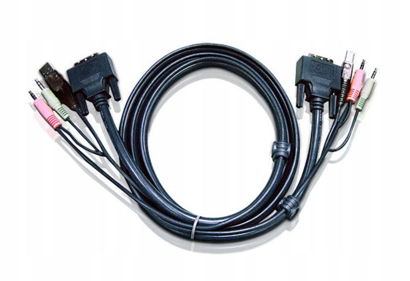 Aten kábel Kvm Usb dvi-i single link 3M 2L-7D03UI