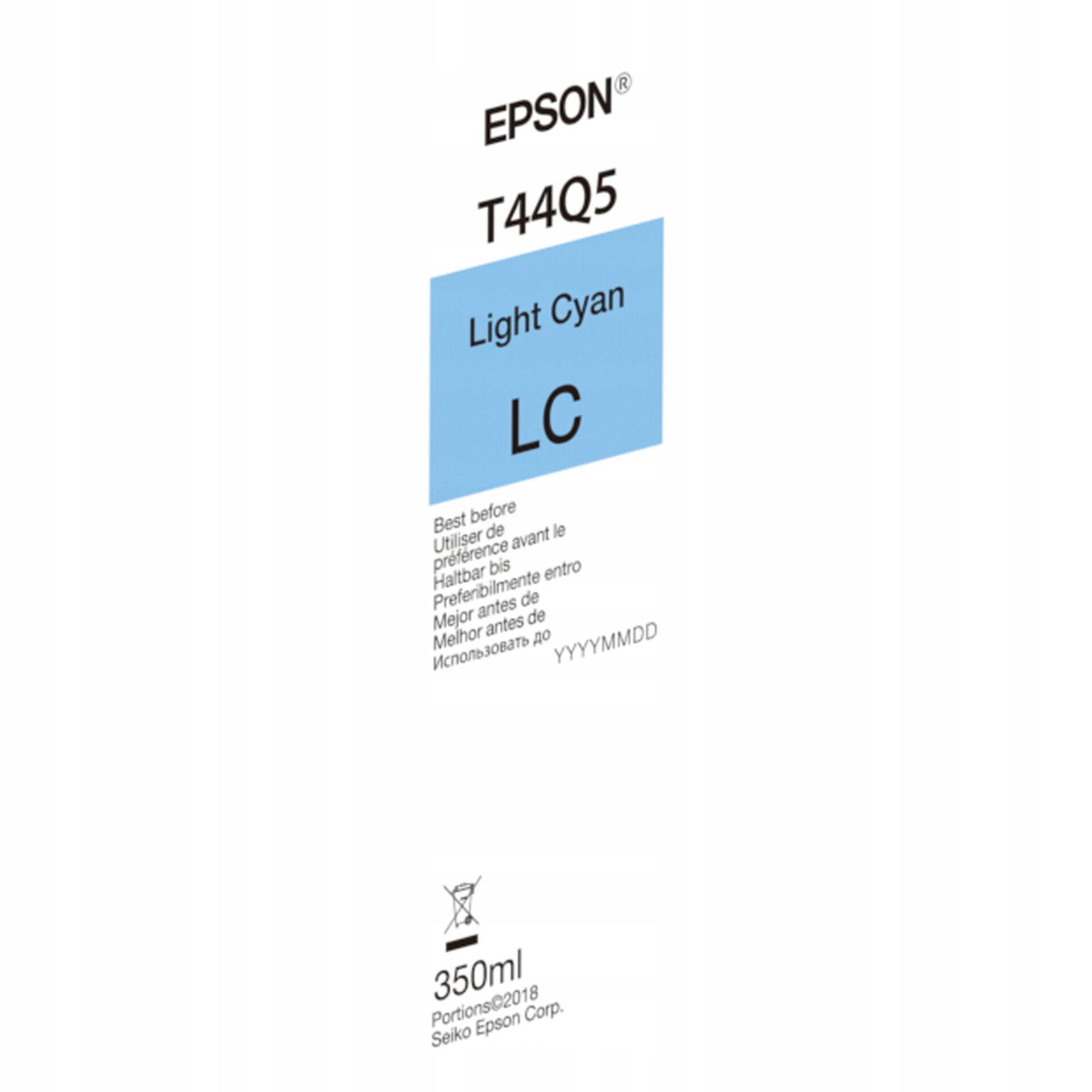 Atrament Epson T44Q C13T44Q540 modrý (cyan)