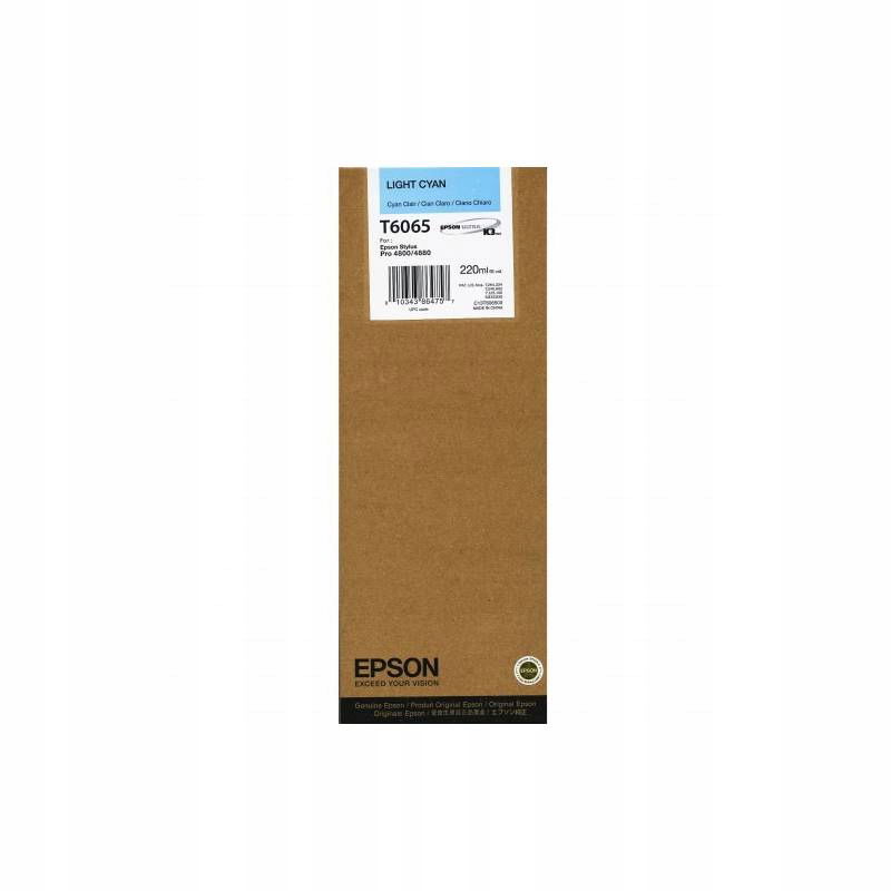 Atrament Epson T6065 modrý (cyan) C13T606500