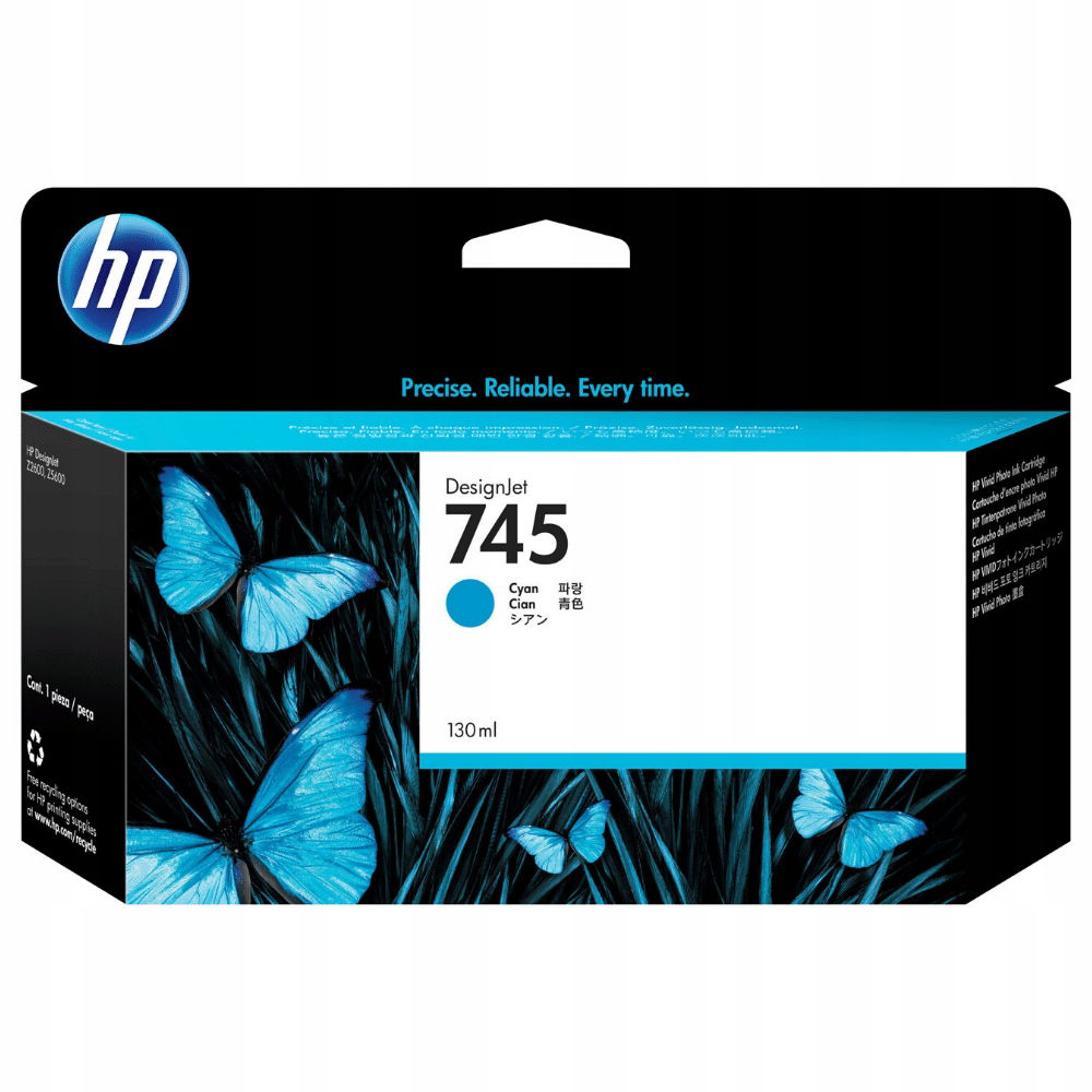 Atrament Hp 1 F9J97A modrý (cyan)