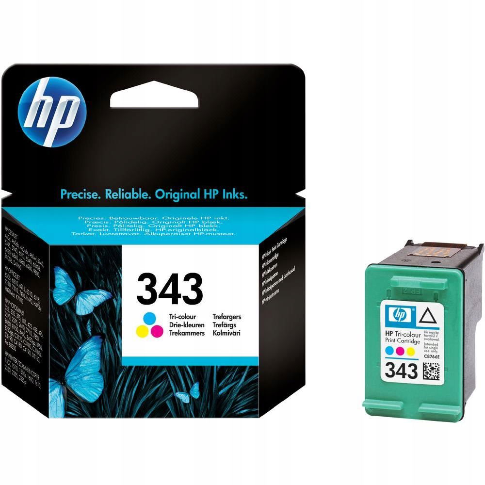 Atrament Hp 343 C8766EE trojfarebný