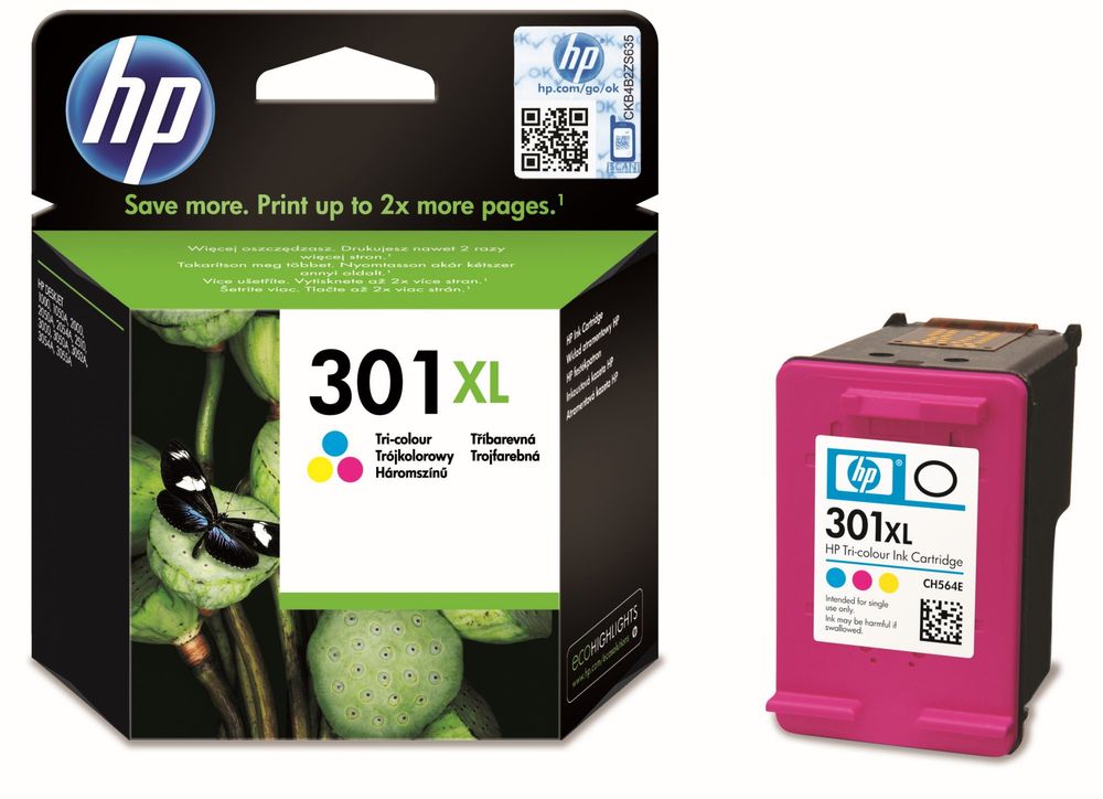 Atrament Hp CH564E CH564EE trojfarebný