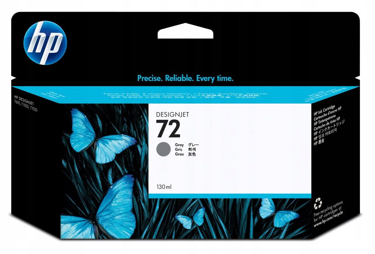 Atrament Hp Hp 72 XL sivý C9374A