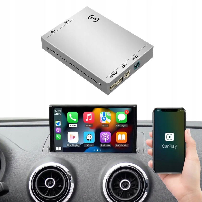 Audi A4 A5 Q5 2009- MMI 2G bez navigácie Modul Apple Carplay Android Auto
