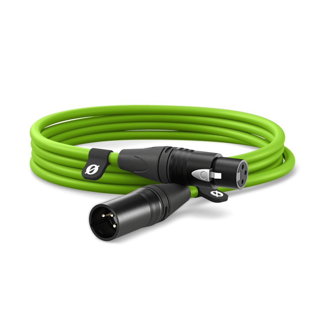 Audio kábel Rode XLR3M-G 3 m Xlr zelený
