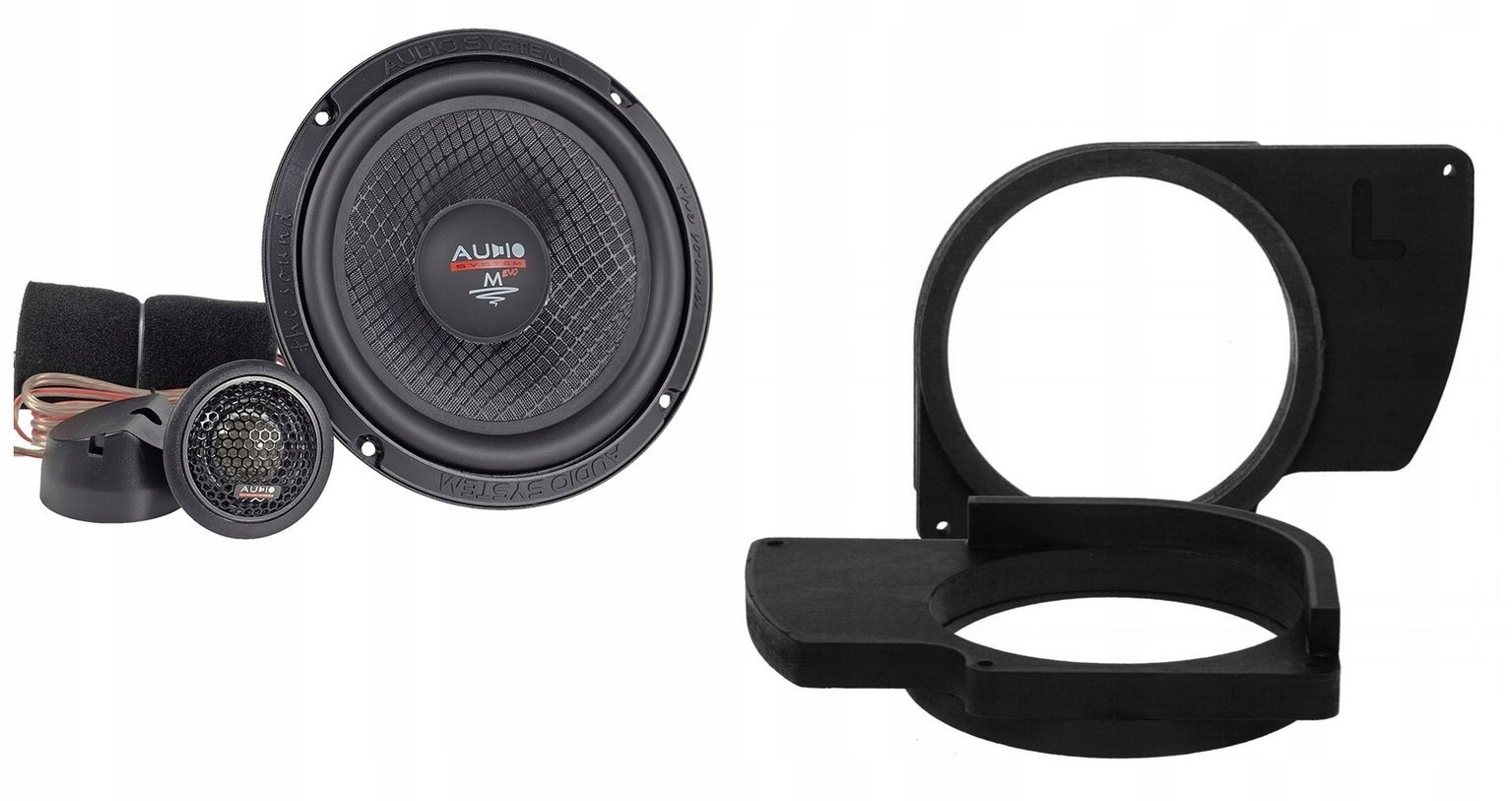 Audio System M165 Reproduktory 16,5 cm Distance Bmw E46 Coupe 1998-2007