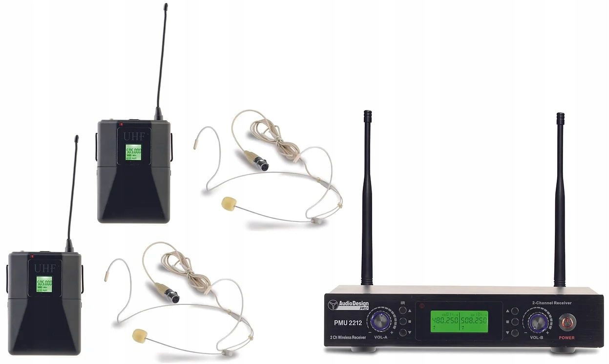 AudioDesign Pmu 2212 Bp kompletný bezdrôtový systém