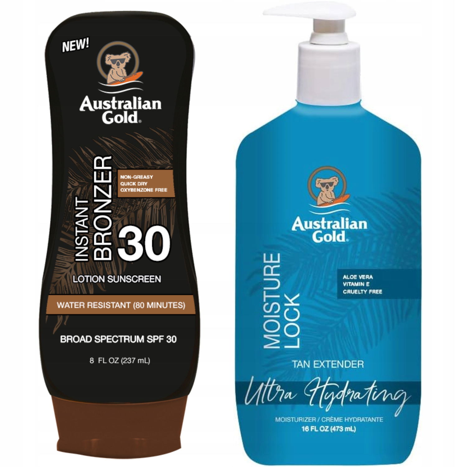 Australian Gold Balzam s Bronzerom SPF30 Moisture Lock 473 ml