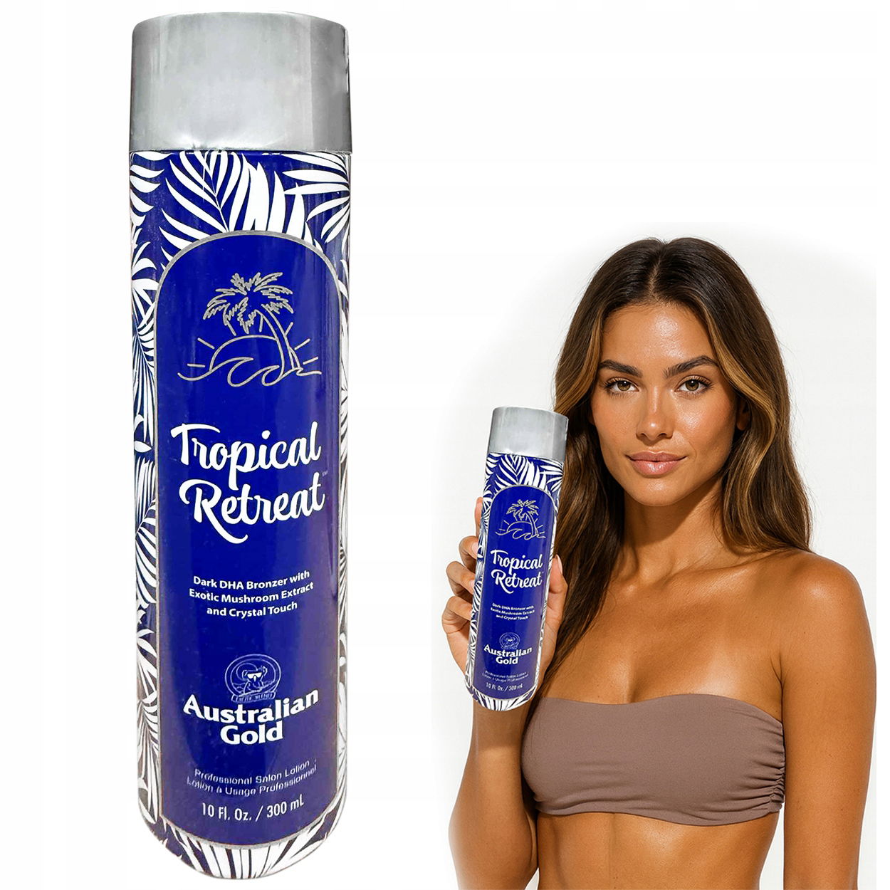 Australian Gold Tropical Retreat Dark Dha Bronzer na opaľovanie 300 ml